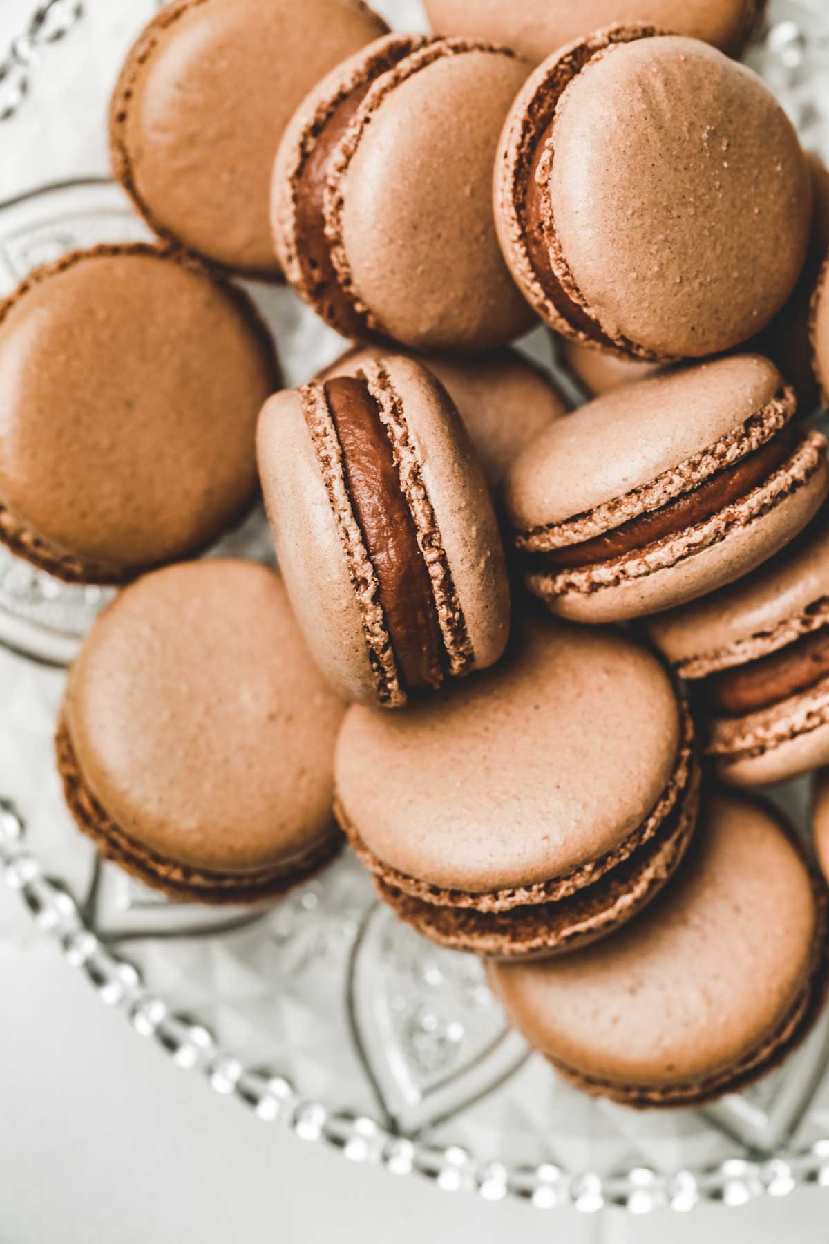 Chocolate French Macarons / 1 Dozen